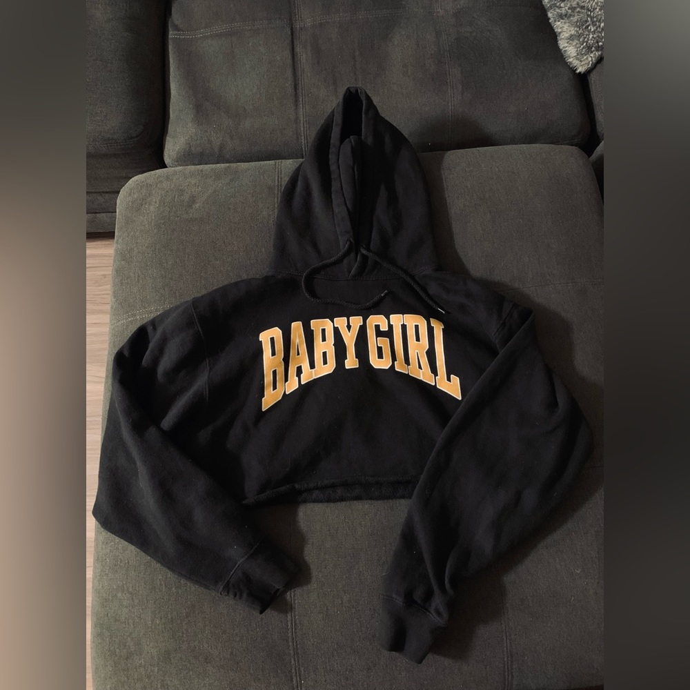 Fashion Nova Cropped Hoodie